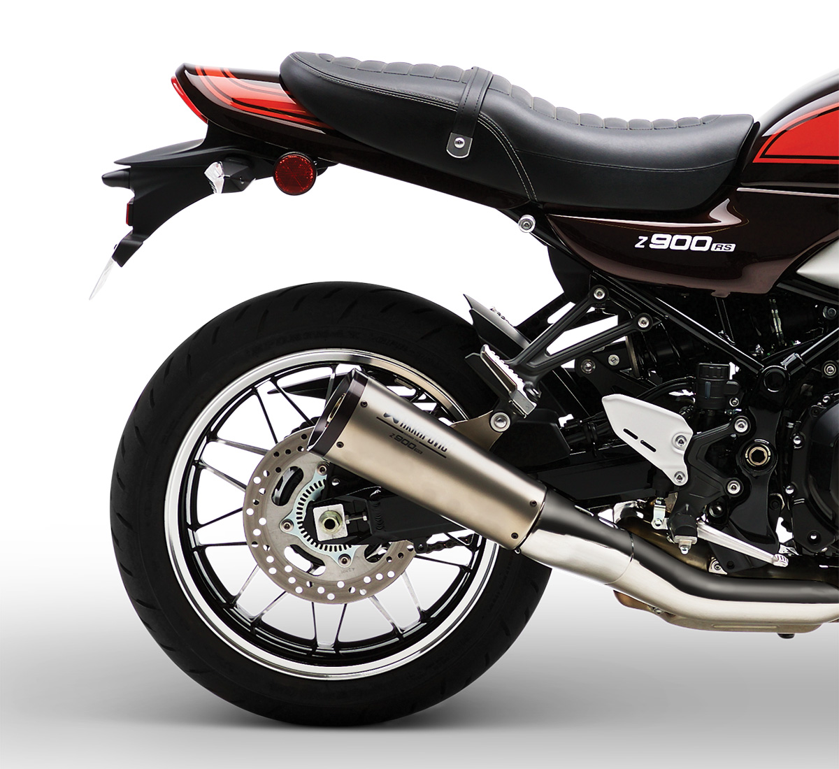 Z900 RS CAFE Z900RS Akrapovic Slip-On Exhaust | Kawasaki Motors