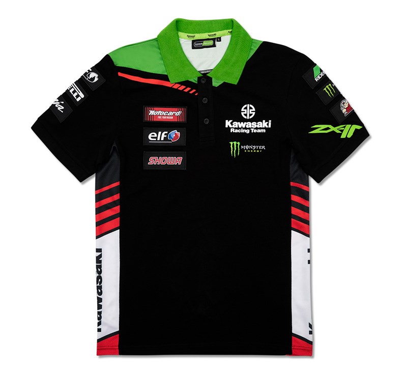 WorldSBK Monster Energy Replica Polo