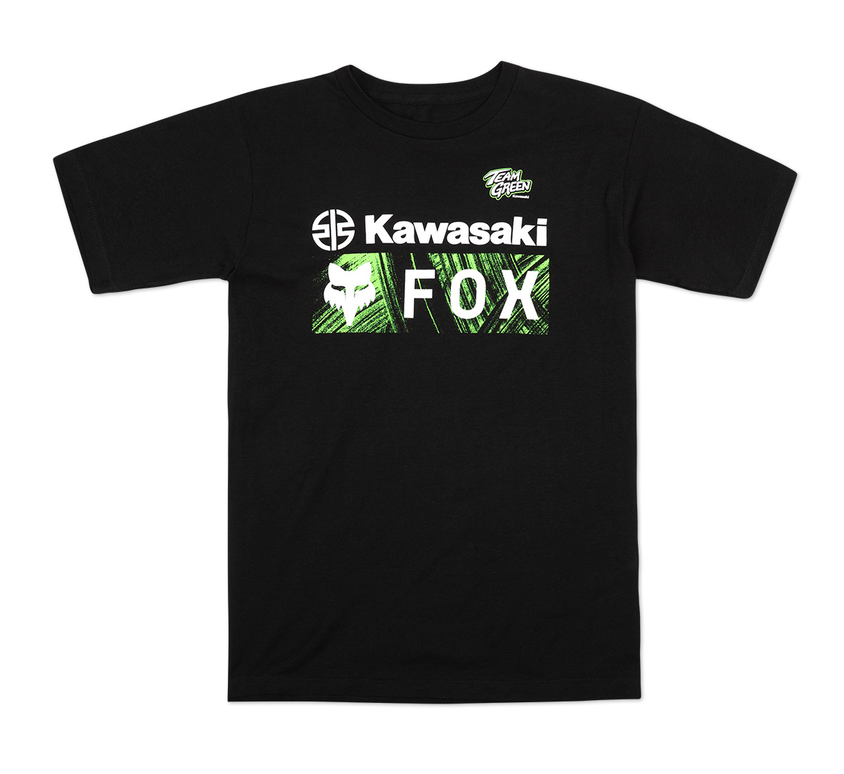 Team Green™ Kawasaki T-shirt - Black