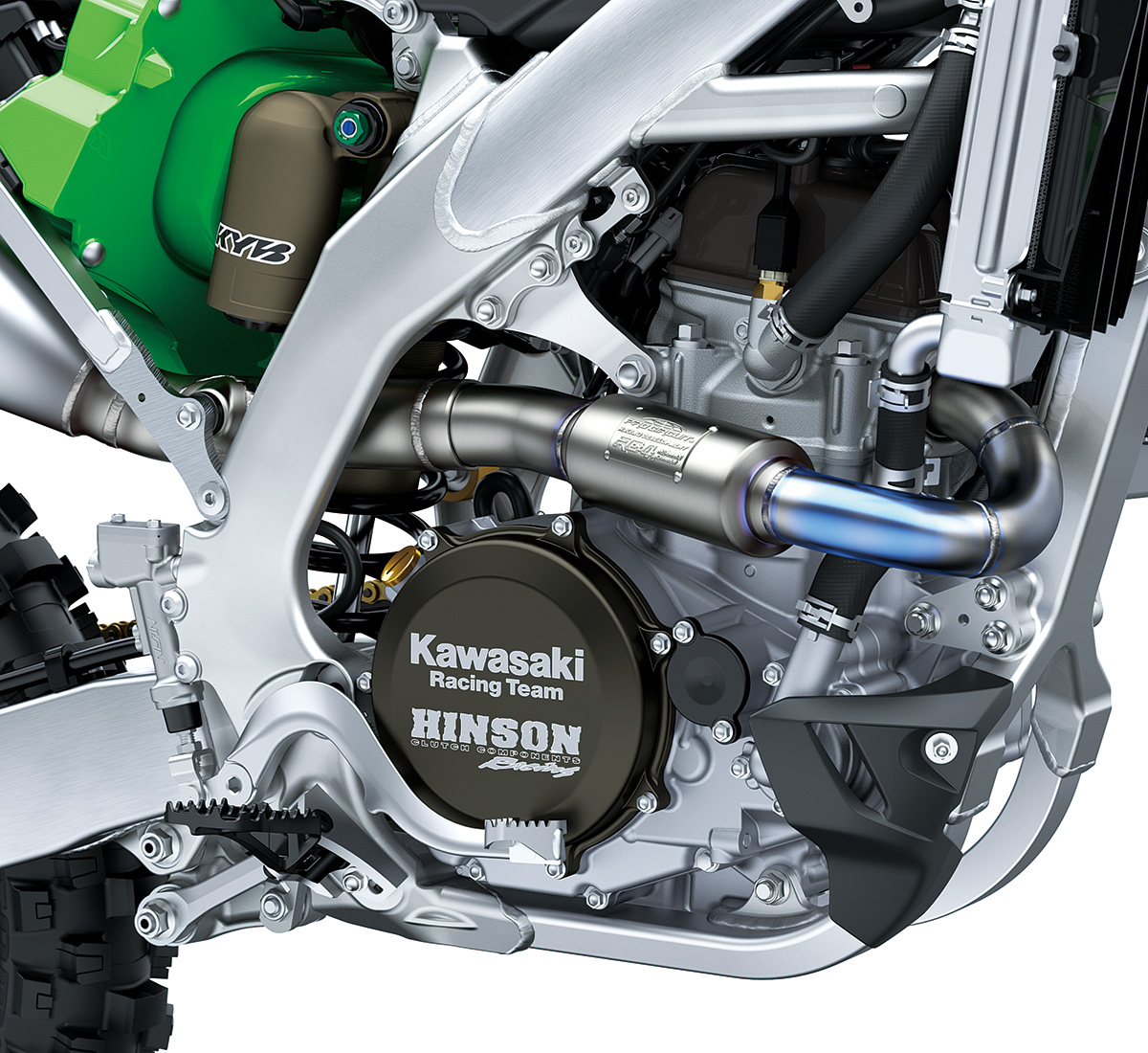 KX™450 Clutch Cover, Hinson | Kawasaki Motors Corp., U.S.A.