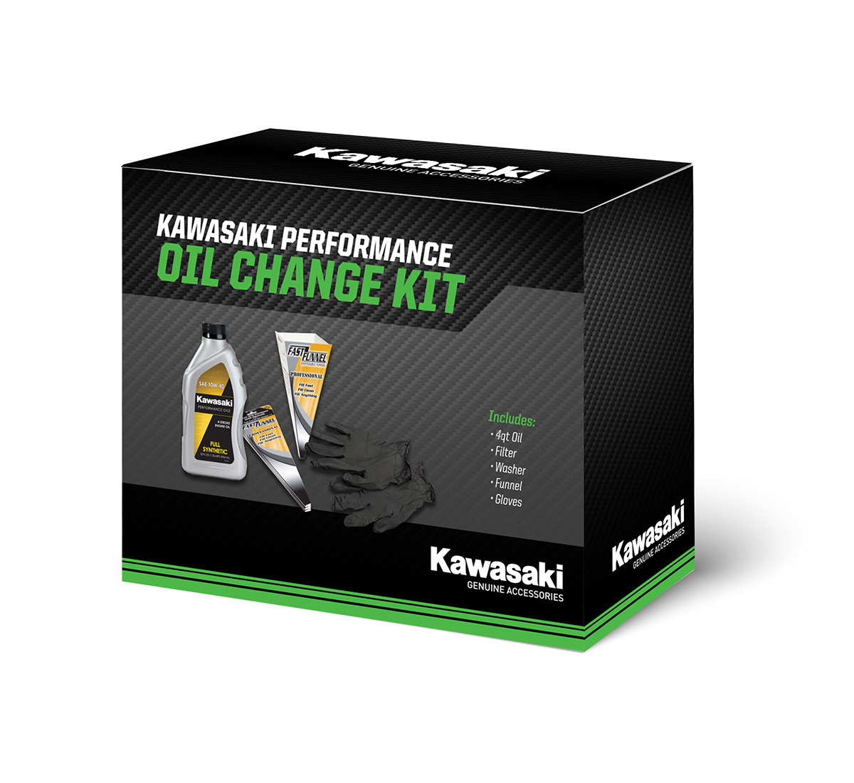 Oil Change Kit-Full Sythetic: Ninja® ZX™10R / Ninja® ZX™10RR 2016 