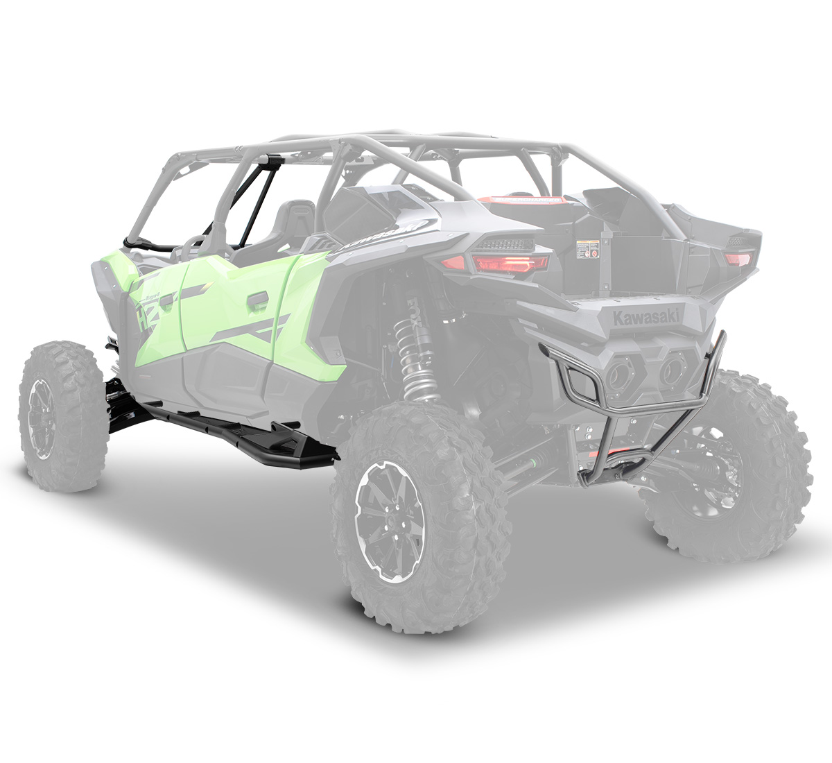 TERYX® 4/5 H2 Protection Package - Brushed Aluminum Bumpers