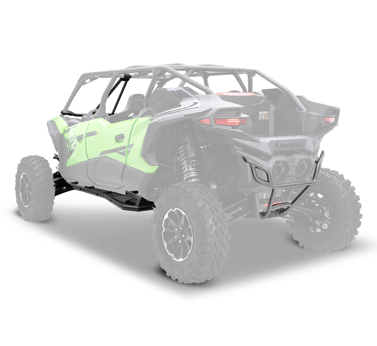 Protection Package, Brushed Aluminum Bumpers - TERYX4/5 H2