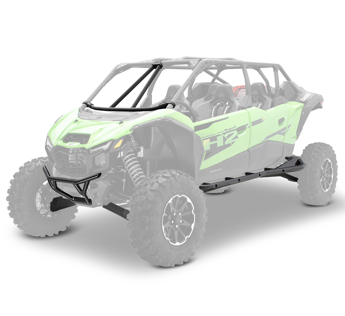TERYX® 4/5 H2 Protection Package - Black Aluminum Bumpers