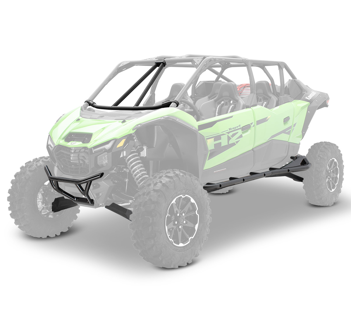 Protection Package, Black Aluminum Bumpers - TERYX4/5 H2