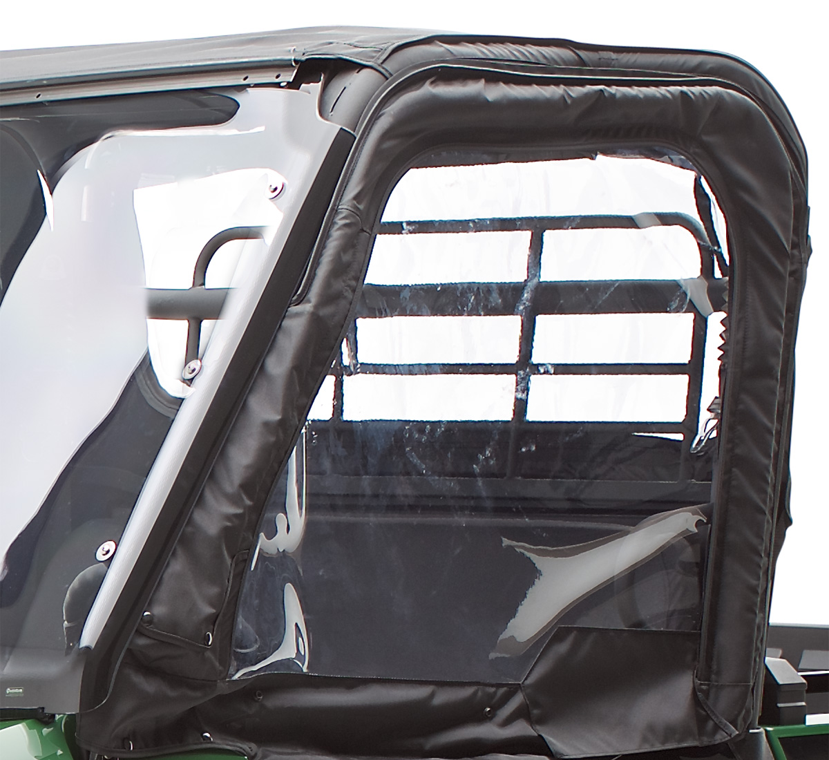 MULE PRO-MX™ (EPS) Cab Enclosure, Soft Upper Door Set, Black