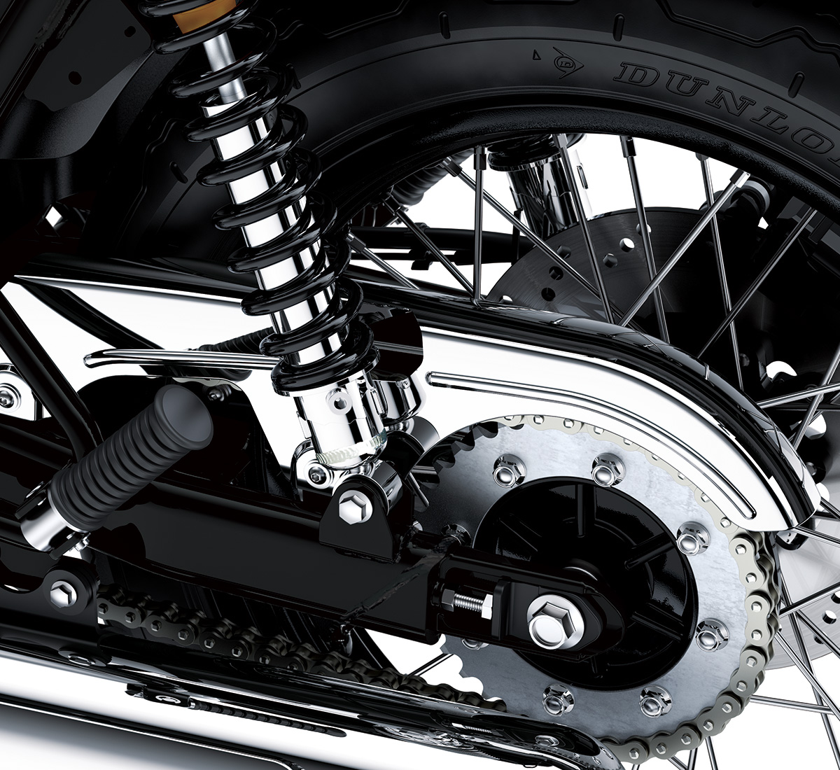 motorcycle chain cover