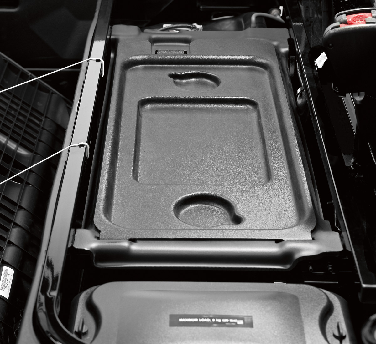 MULE PRO-FXR™ Underseat Storage Bin | Kawasaki Motors Corp., U.S.A.