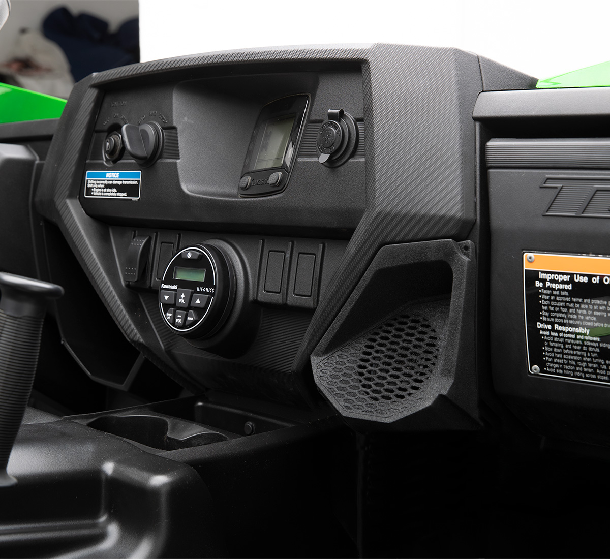 kawasaki teryx 4 bluetooth speaker