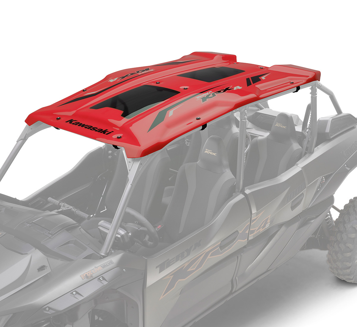 Teryx KRX4® 1000 eS Special Edition ,KQR™ Premium Roof Red