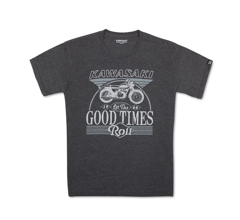 Kawasaki Heritage Let the Good Times Roll T-Shirt detail photo 1