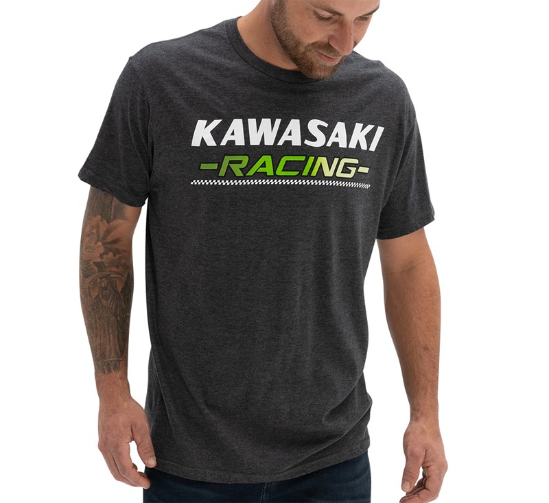 Kawasaki Heritage Racing T-shirt detail photo 2