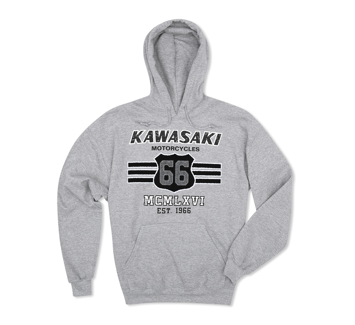 Kawasaki Heritage Collegiate Pullover Hooded Sweatshirt