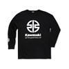 Kawasaki River Mark Logo Long Sleeve T-Shirt photo thumbnail 1