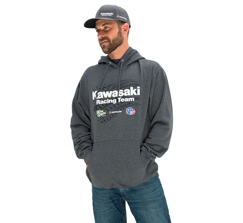 Kawasaki Racing Pullover Hooded Sweatshirt detail photo 3