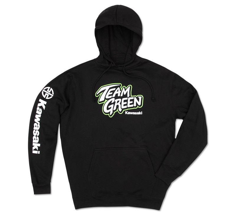 Kawasaki Team Green Pullover Printed Sweatshirt detail photo 1