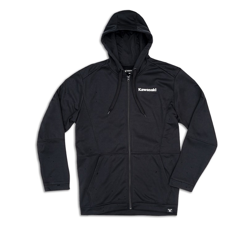 Kawasaki TrueTimber® Full Zip Hooded Sweatshirt  detail photo 1