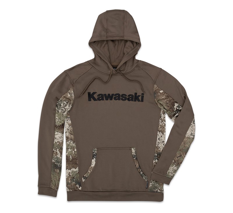 Kawasaki TrueTimber® Men's Performance Fleece Hoodie detail photo 1