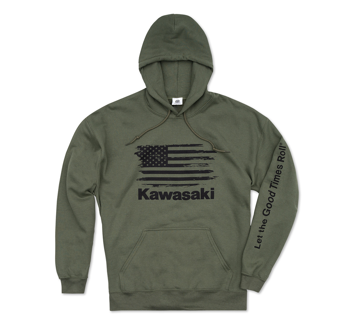 Kawasaki Flag Pullover Hoodie Sweatshirt