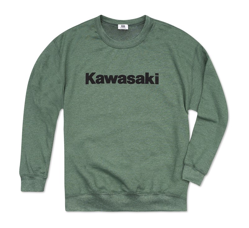 Kawasaki Crewneck Sweatshirt, Green detail photo 1