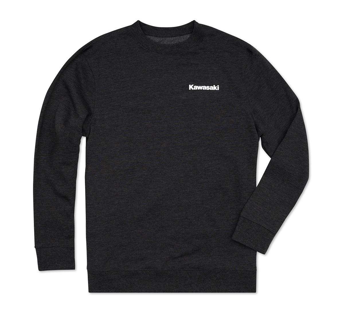 Kawasaki Crewneck Sweatshirt, Charcoal
