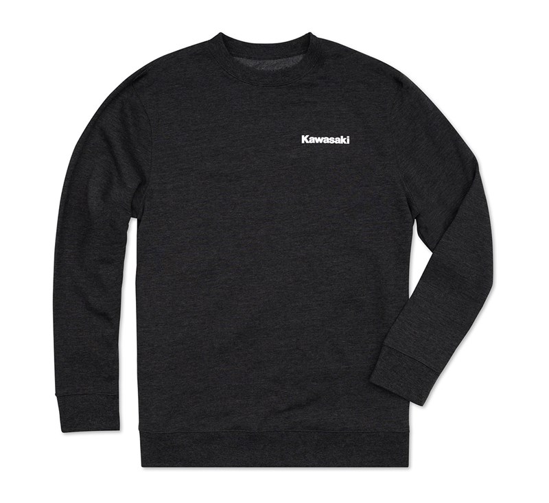 Kawasaki Crewneck Sweatshirt, Charcoal detail photo 1