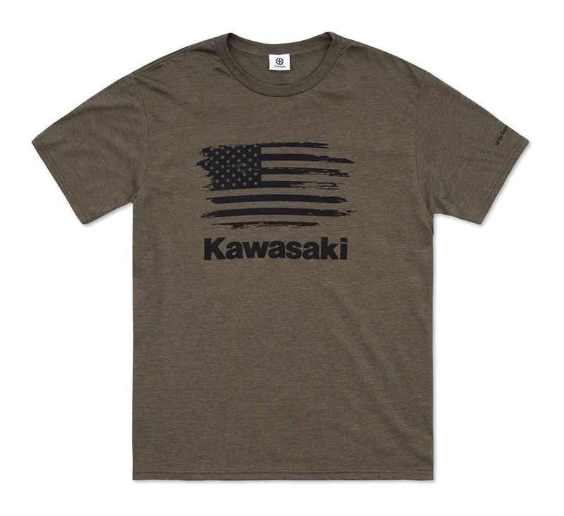 Kawasaki Flag T-Shirt detail photo 1