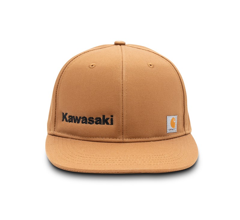 Kawasaki Carhartt® Brown Cap detail photo 2