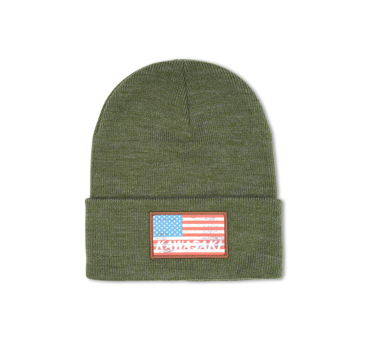 Heritage Flag Beanie Olive