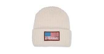 Heritage Flag Beanie White