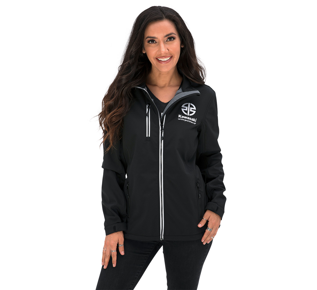 Women's Kawasaki River Mark Softshell Jacket
