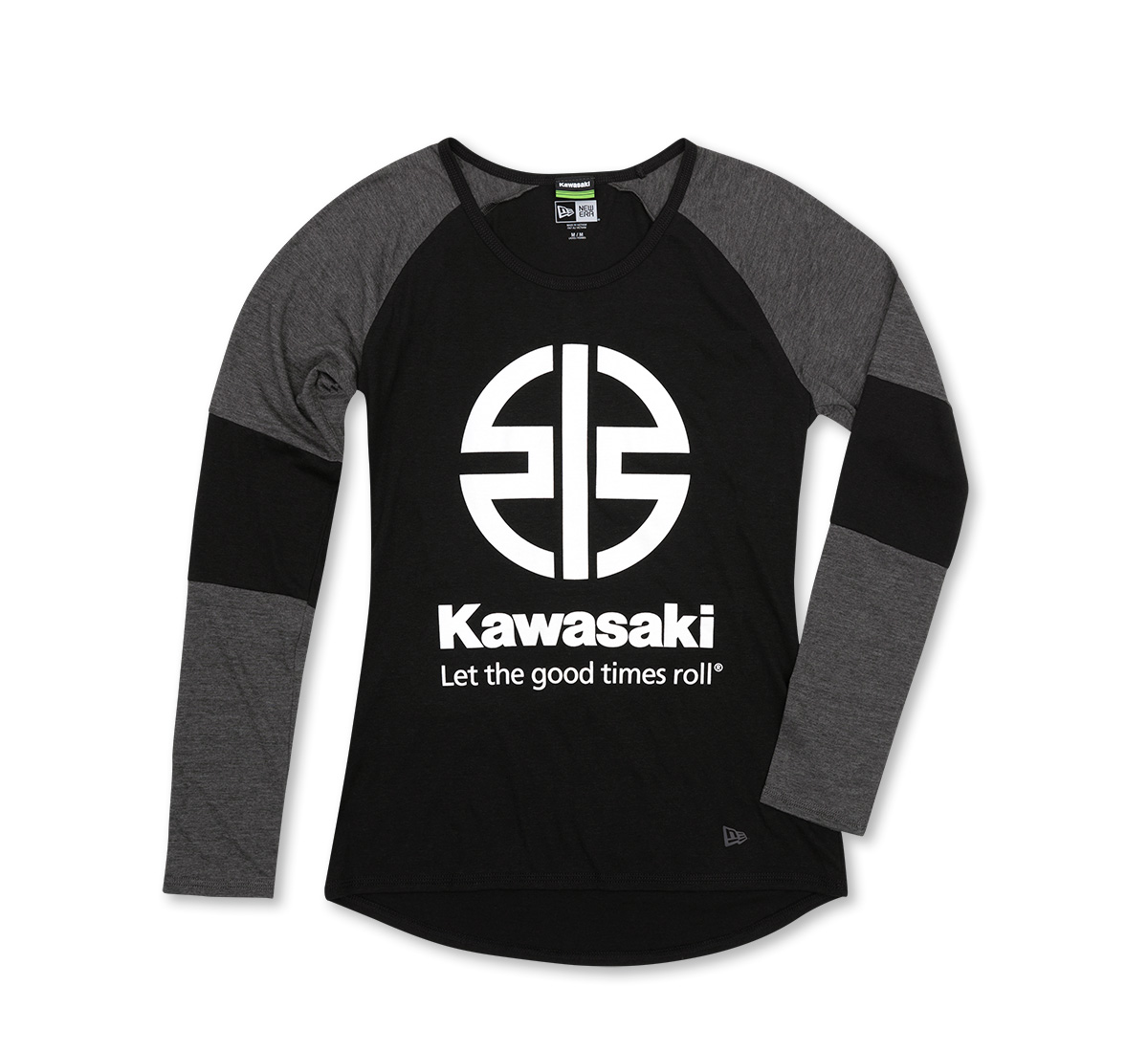 Women's Kawasaki River Mark Long Sleeve Block Tee