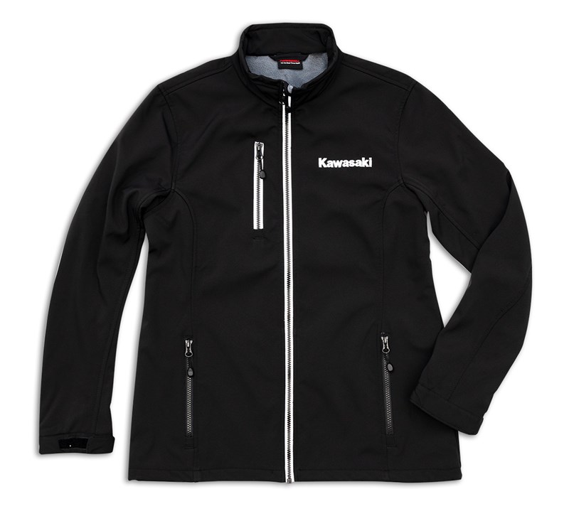 Kawasaki Women's Softshell Jacket detail photo 1