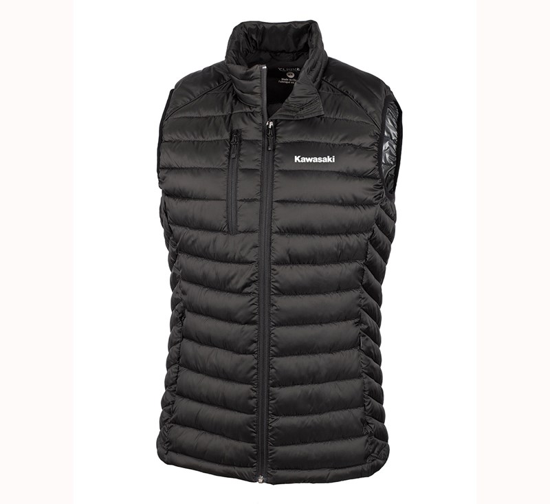 Kawasaki Women's Puffer Vest detail photo 2