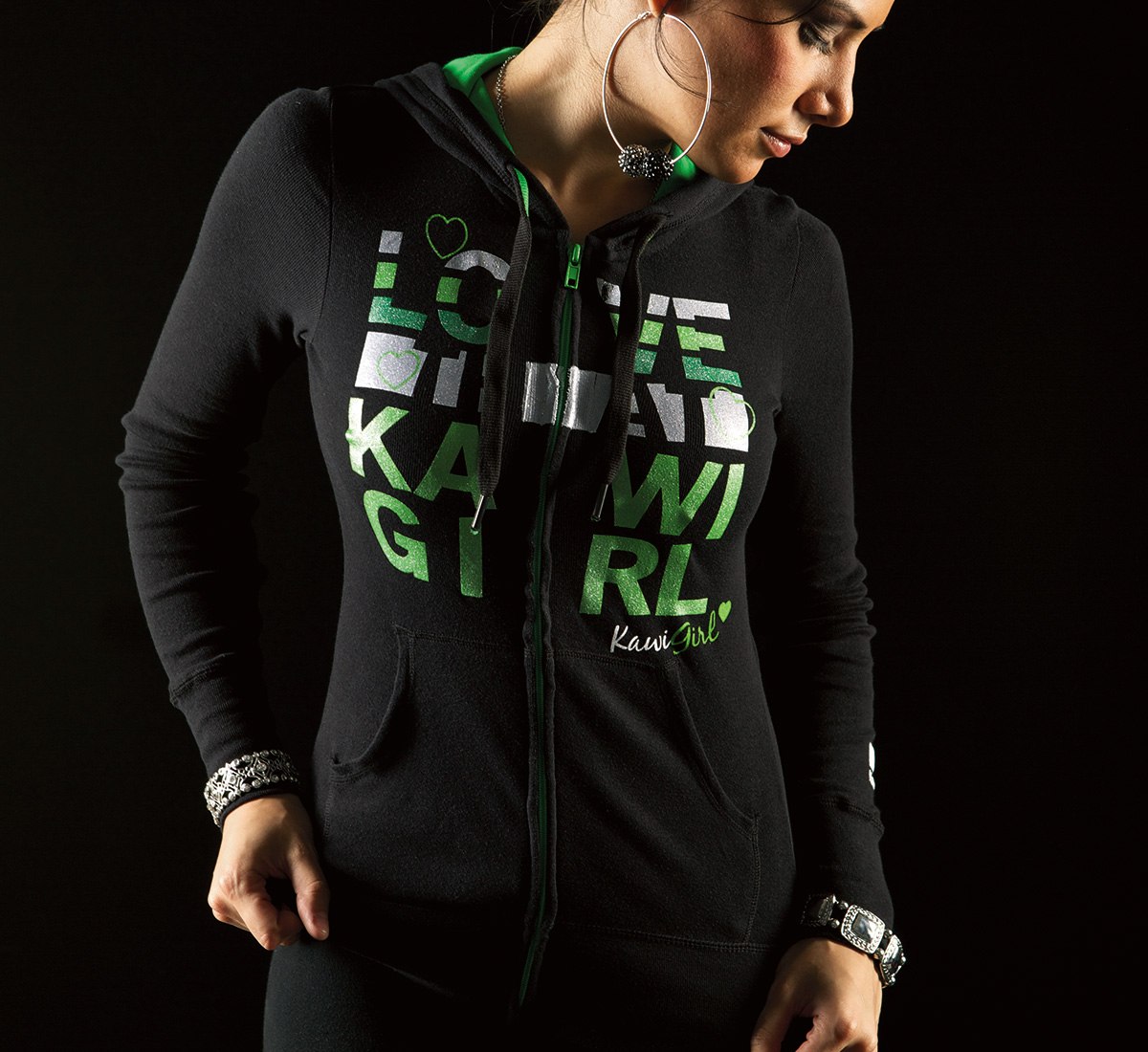 Love That Kawi Girl™ Hooded Sweatshirt