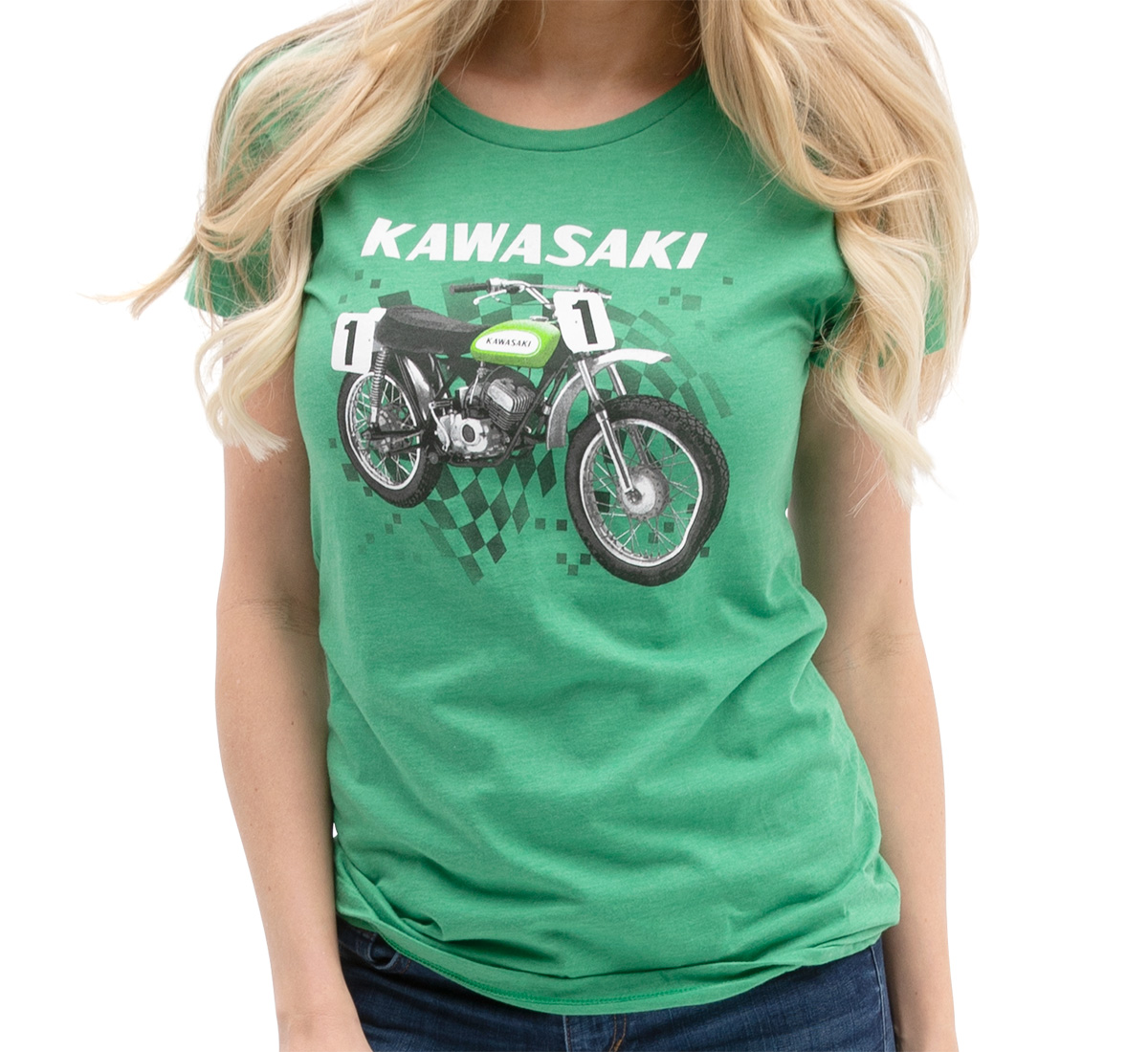 tee shirt moto kawasaki