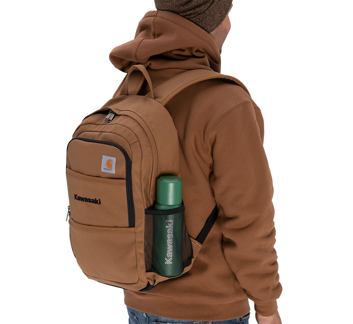 Kawasaki Carhartt Canvas Backpack Carhartt Brown