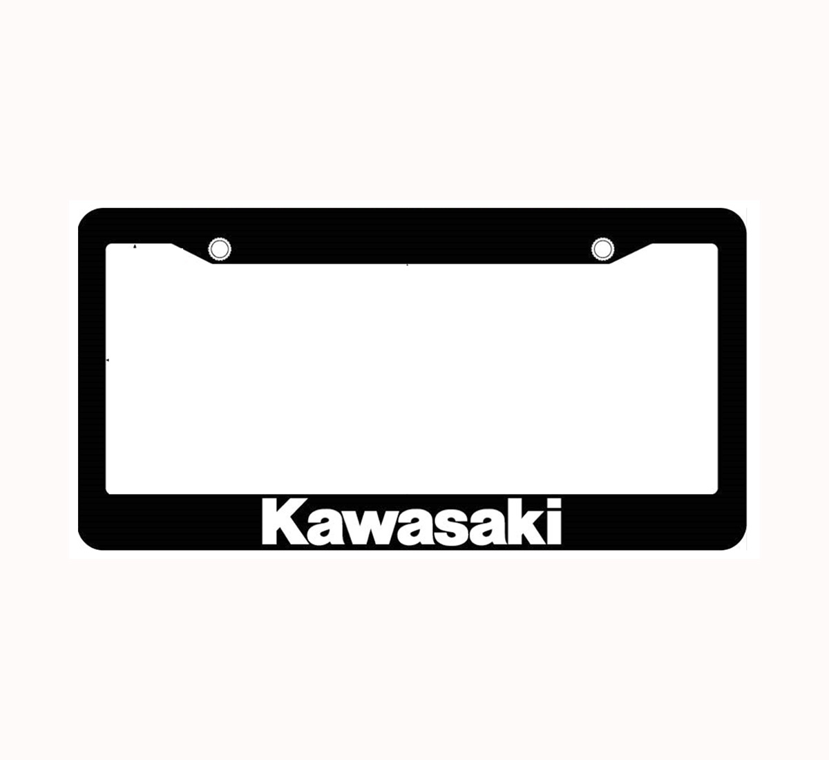 Kawasaki Car License Plate Frame