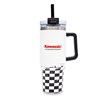 Kawasaki Checkered 40oz Drinkware photo thumbnail 1