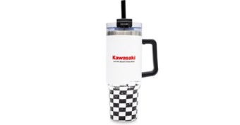 Kawasaki Checkered 40oz Drinkware