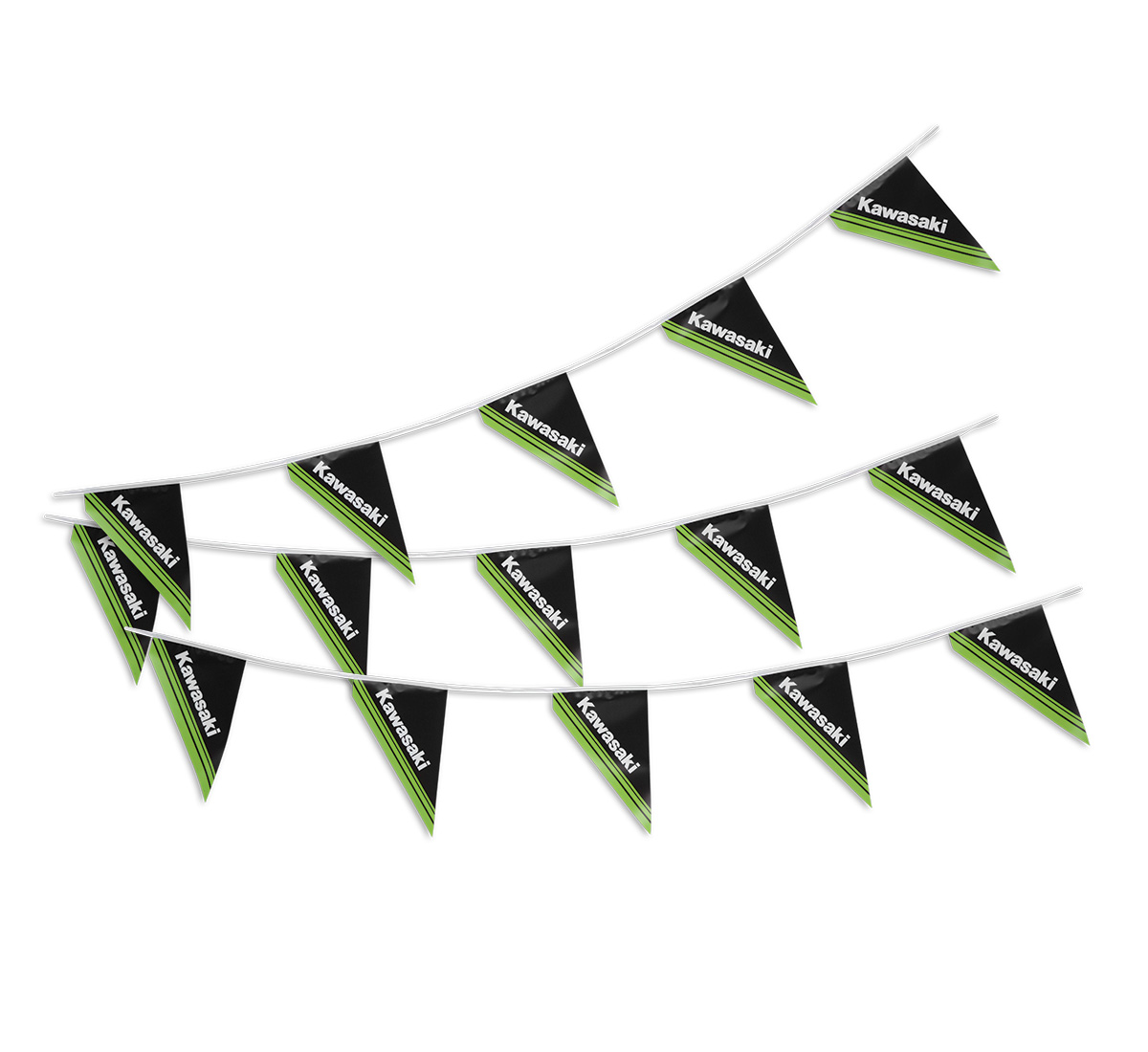 Kawasaki One-Sided String Pennants