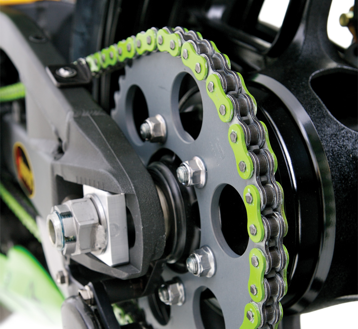 KX™250 RK MXZ Green Racing Chain | Kawasaki Motors Corp., U.S.A.