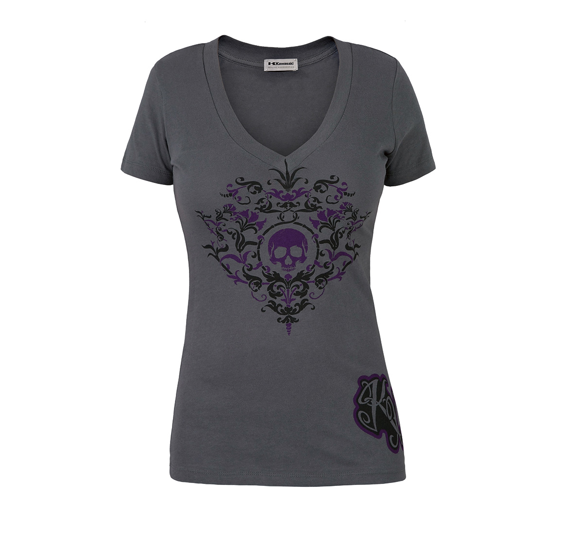 Women's KX™ Scrolly Skull Tee