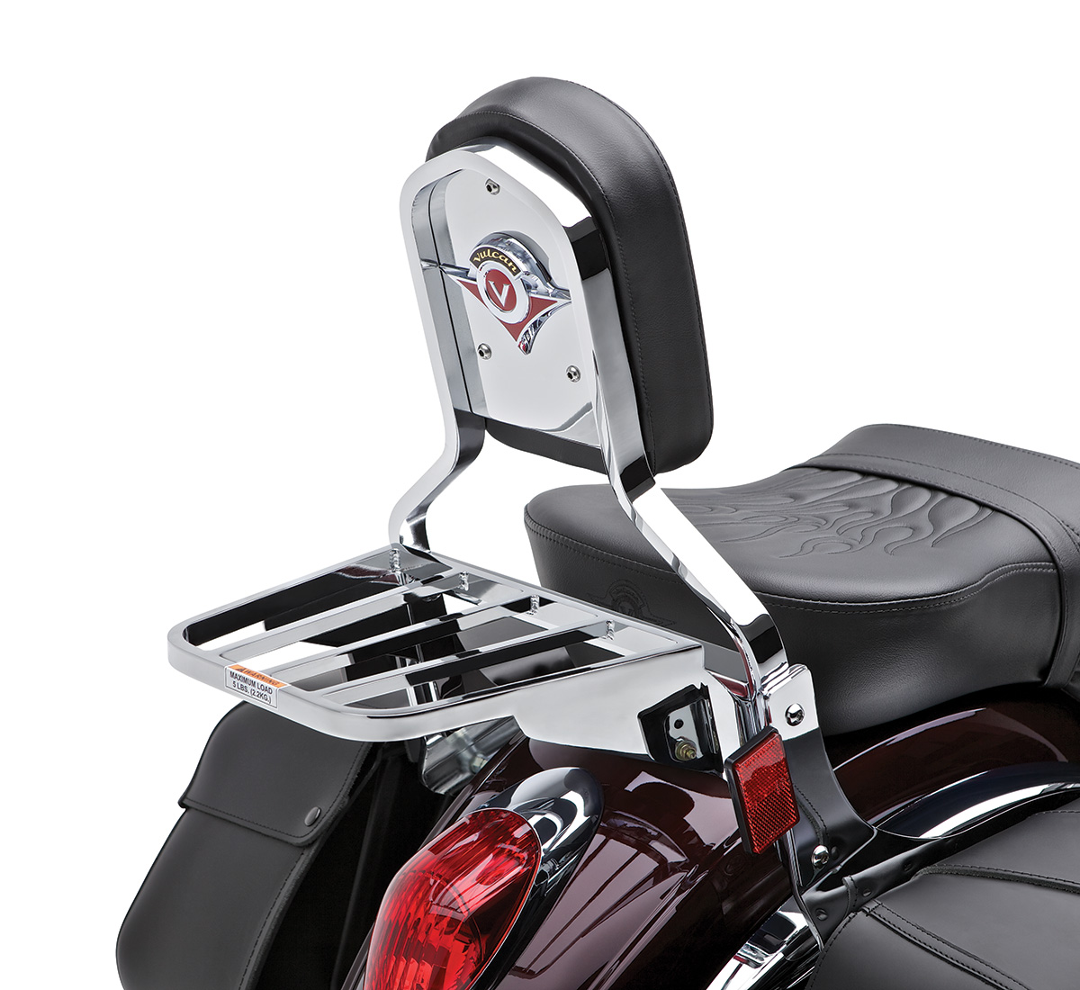 Motorcycle Luggage Rack, Chrome