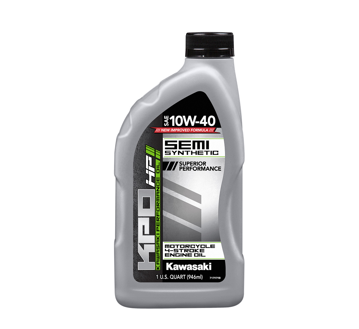 KPO Semi-Synthetic 4-Stroke Engine Oil, Quart, 10W-40
