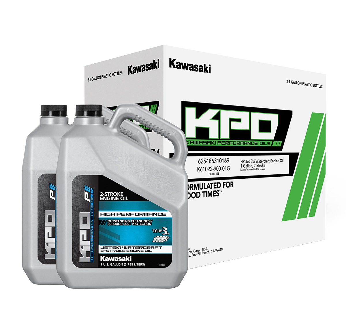 KPO Jet Ski® Watercraft 2-Stroke High-Performance Oil, Gallon