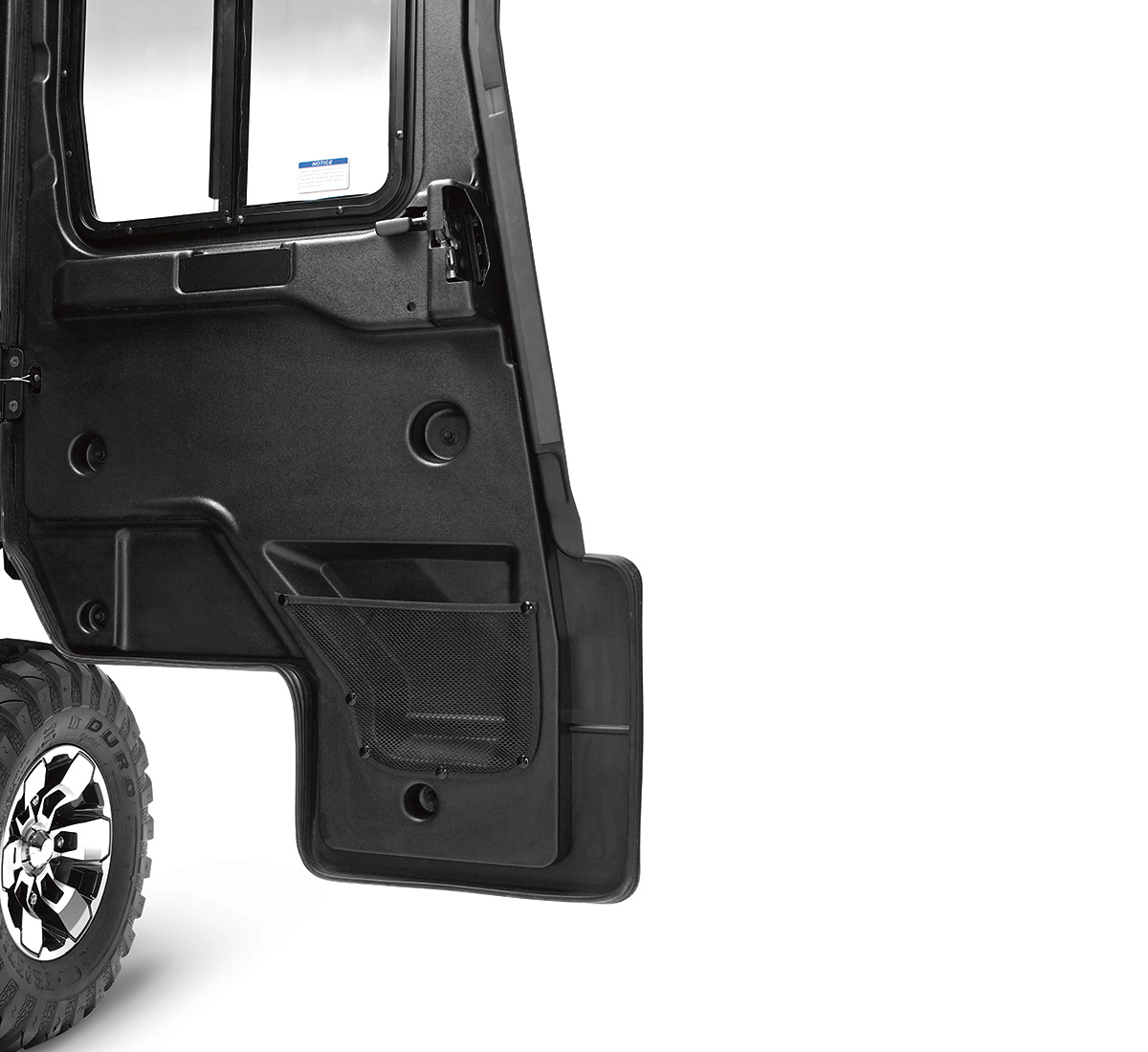 Hard Cab Enclosure, Front Door Set