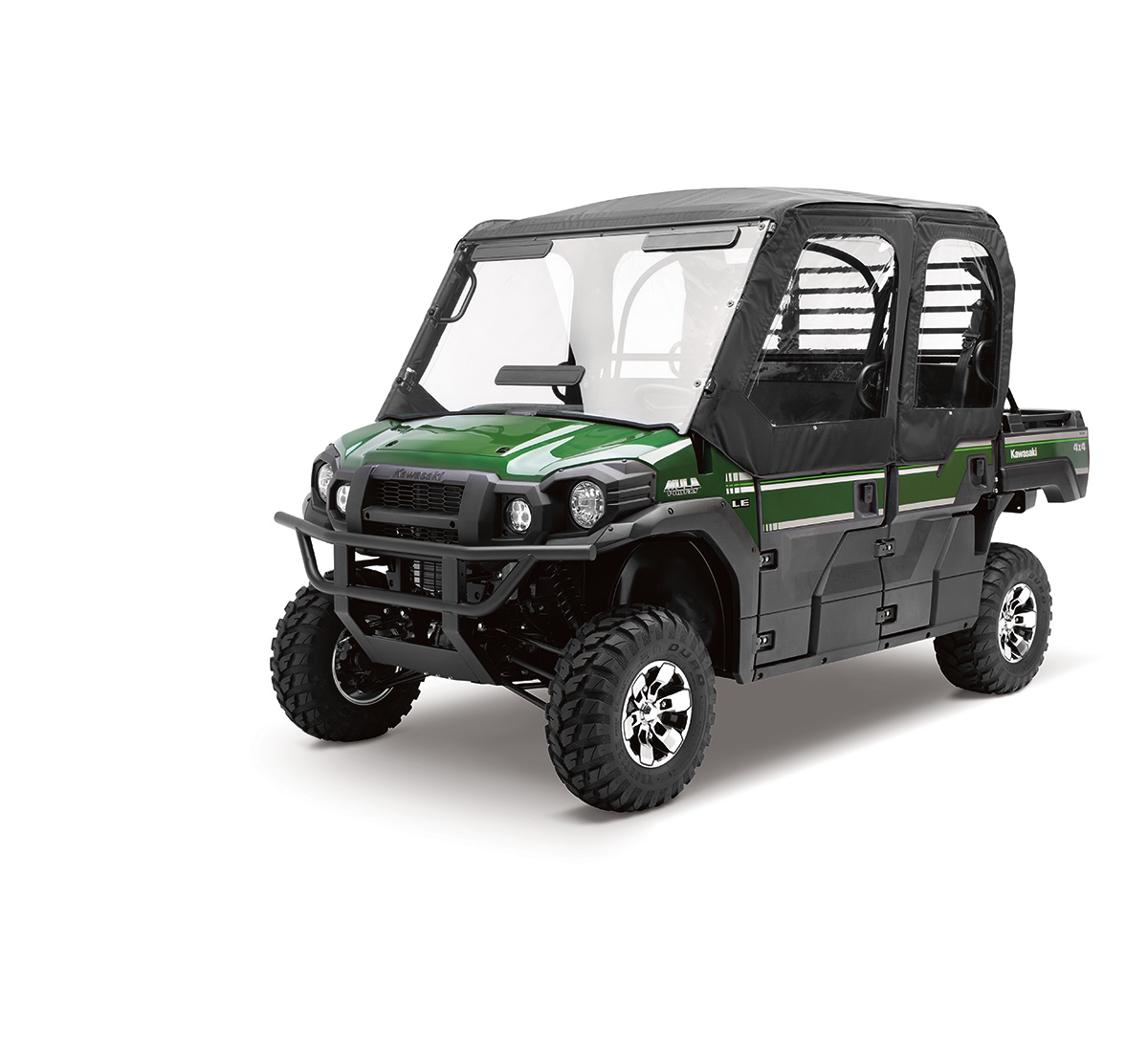 Soft Cab Enclosure, Soft Door Set, Black
