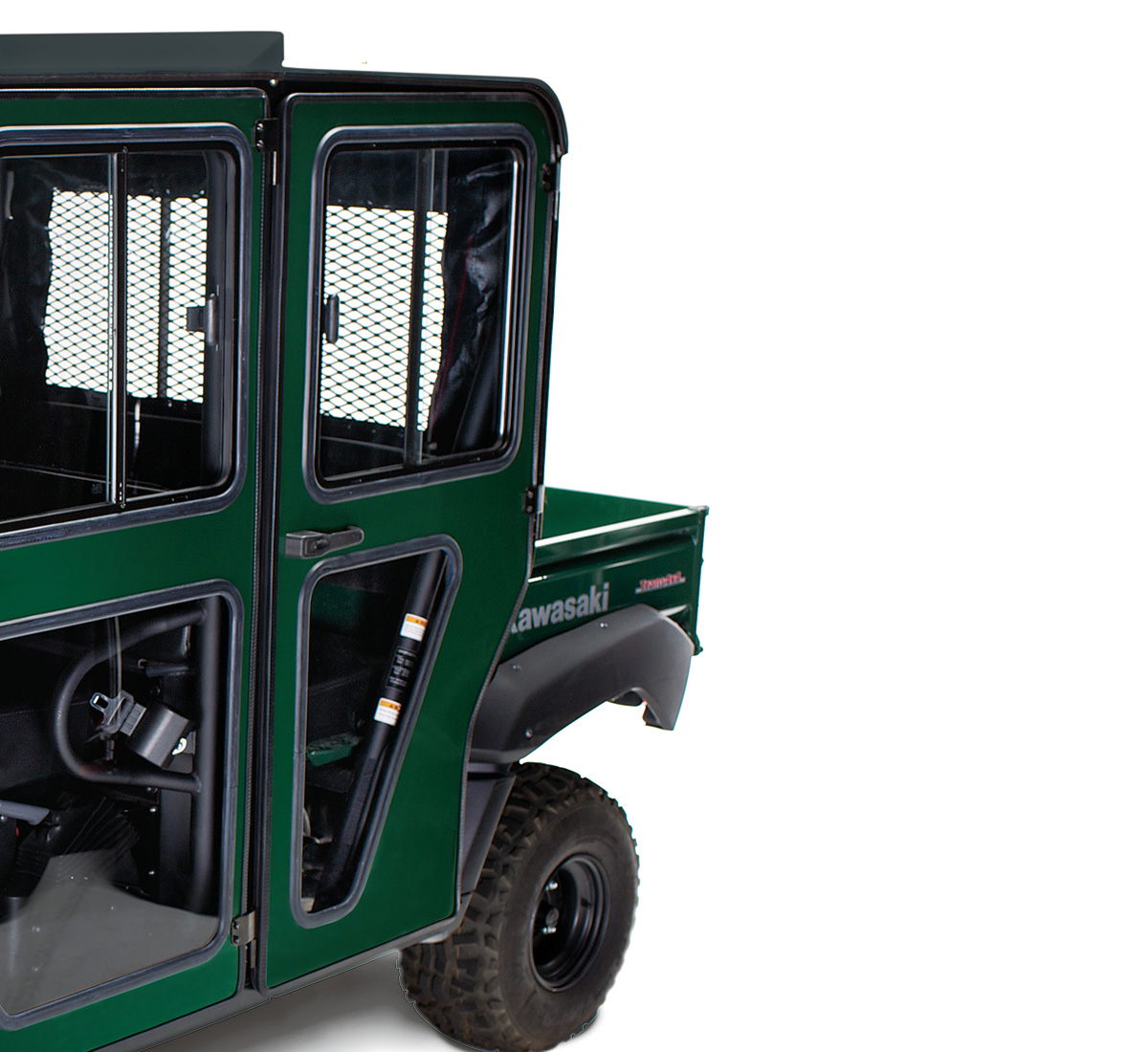 Soft Door Set, Rear, Super Black
