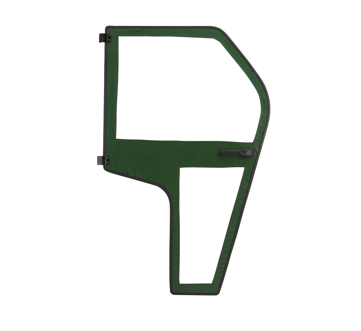 Doors - Rear, Fabric, Woodsman Green